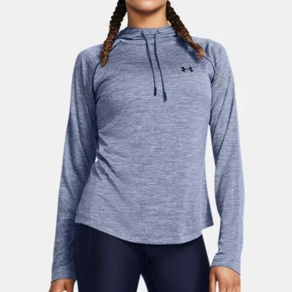 Under Armour Women's Heathered Blue Hoodie